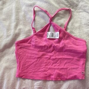 Tilly's Fuchsia Ribbed Tank Top